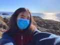 "I went walking near the beach in San Francisco!" — Dalia Jazrawi, 9