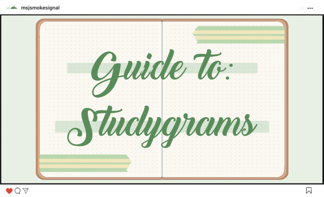 Studygram Print Guide to Studygrams - The Smoke Signal